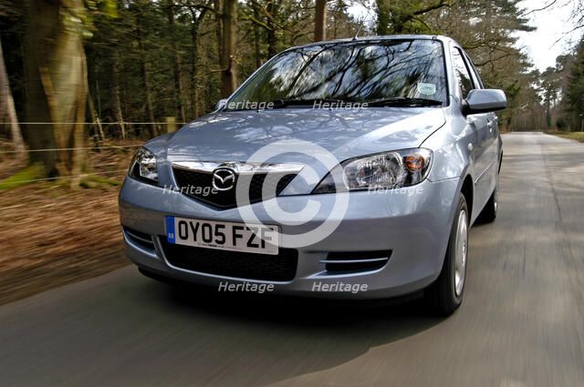 2005 Mazda 2 1.4D Antares. Artist: Unknown.