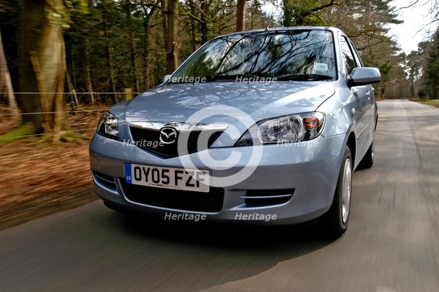 2005 Mazda 2 1.4D Antares. Artist: Unknown.