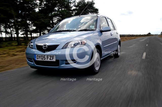 2005 Mazda 2 1.4D Antares. Artist: Unknown.