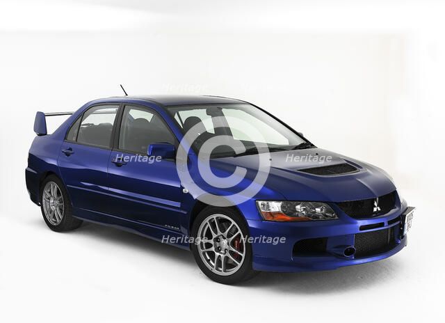 2005 Mitsubishi Evo 9 FQ340 Artist: Unknown.