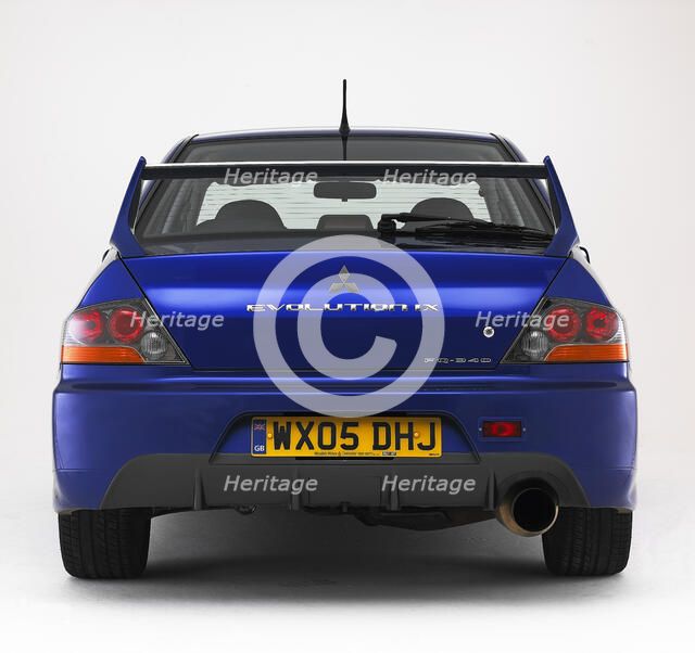 2005 Mitsubishi Evo 9 FQ340 Artist: Unknown.