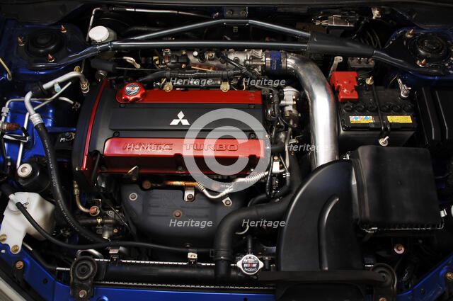 2005 Mitsubishi Evo 9 FQ340 Artist: Unknown.