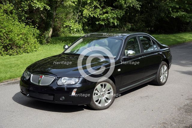 2005 Rover 75 one of the last off the production line. Creator: Unknown.