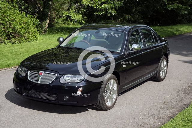 2005 Rover 75 one of the last off the production line. Creator: Unknown.