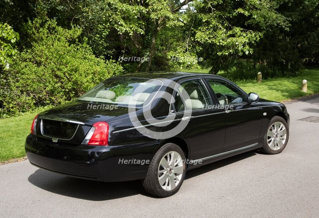 2005 Rover 75 one of the last off the production line. Creator: Unknown.