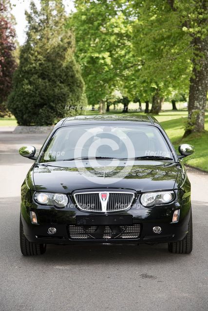 2005 Rover 75 one of the last off the production line. Creator: Unknown.