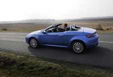2006 Alfa Romeo Spyder driving in New Forest
