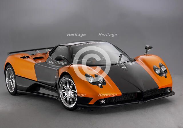 2007 Pagani Zonda Roadster F Artist: Unknown.