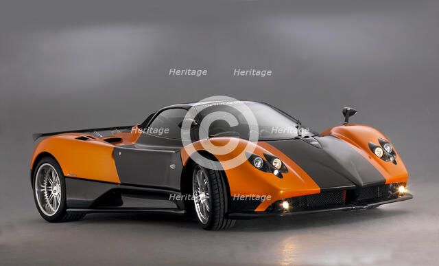 2007 Pagani Zonda Roadster F Artist: Unknown.