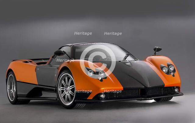 2007 Pagani Zonda Roadster F Artist: Unknown.