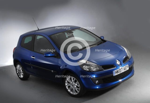 2007 Renault Clio. Artist: Unknown.