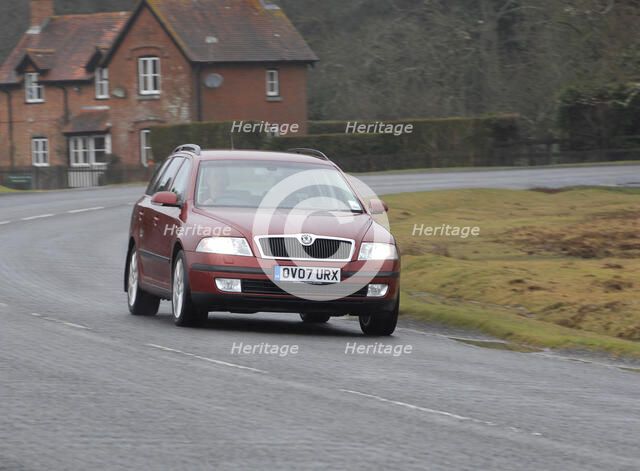 2007 Skoda Octavia estate. Artist: Unknown.