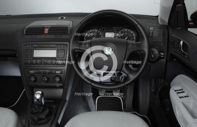 2007 Skoda Octavia estate. Artist: Unknown.