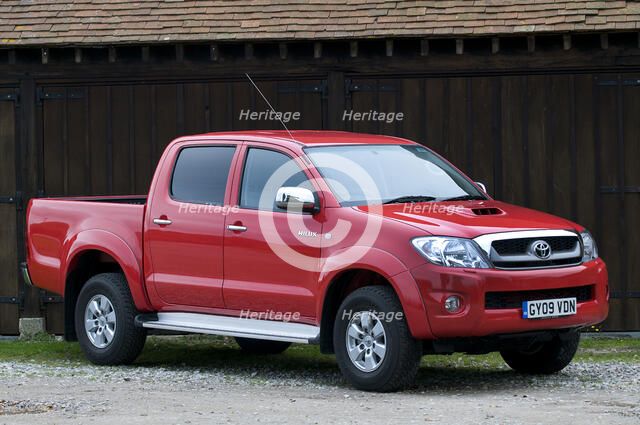 2009 Toyota HiLux pick up truck Artist: Unknown.