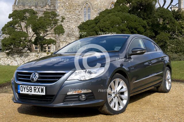 2009 Volkswagen Passat CC Coupe Artist: Unknown.