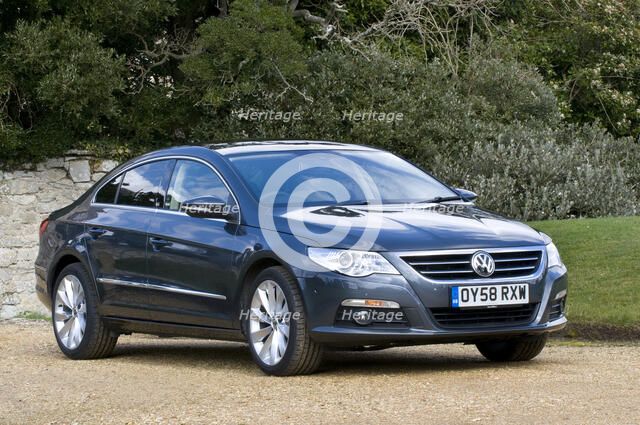 2009 Volkswagen Passat CC Coupe Artist: Unknown.