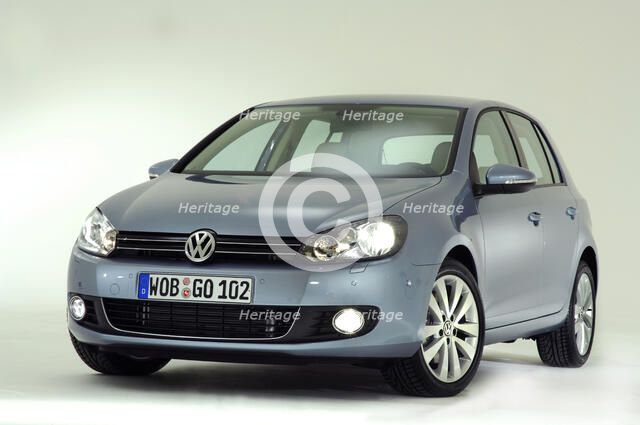 2009 VW Golf Mk6. Artist: Unknown.