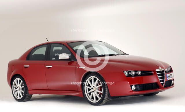 2009 Alfa Romeo 159 Artist: Unknown.