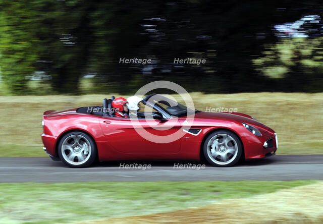 2009 Alfa Romeo 8C Spyder Artist: Unknown.