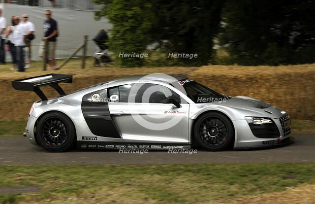 2009 Audi R8 LMS at 2009 Goodwood Festival of speed Artist: Unknown.