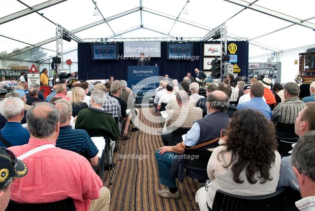 2009 Bonhams car auction at Beaulieu. Creator: Unknown.