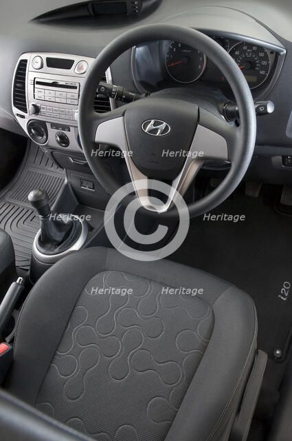2009 Hyundai i20 interior Artist: Unknown.