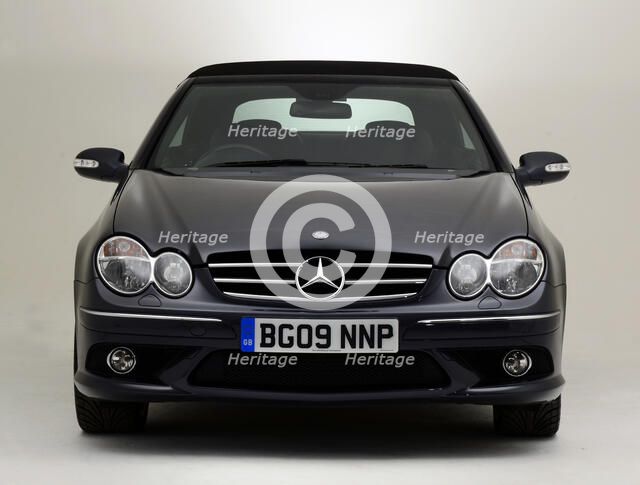 2009 Mercedes Benz CLK Cabriolet  Artist: Unknown.