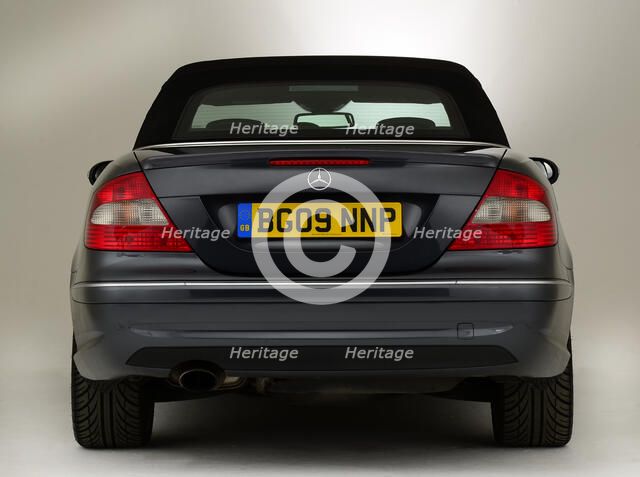 2009 Mercedes Benz CLK Cabriolet  Artist: Unknown.