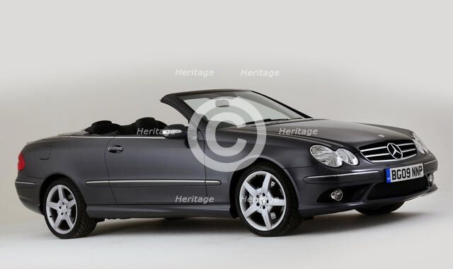 2009 Mercedes Benz CLK Cabriolet  Artist: Unknown.