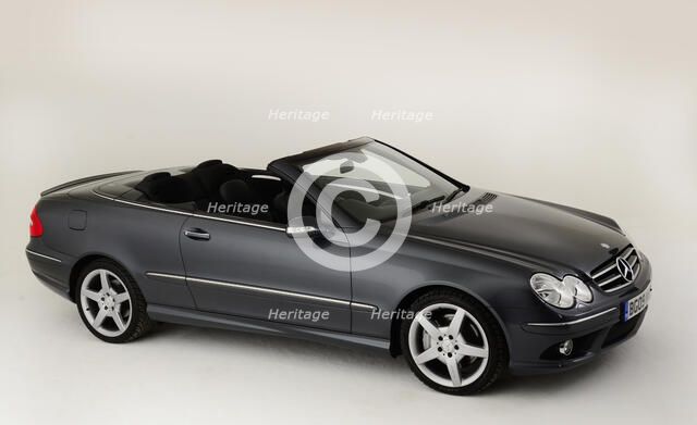 2009 Mercedes Benz CLK Cabriolet  Artist: Unknown.