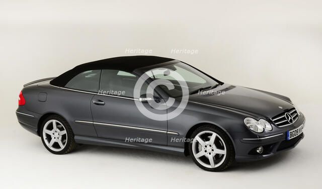 2009 Mercedes Benz CLK Cabriolet  Artist: Unknown.