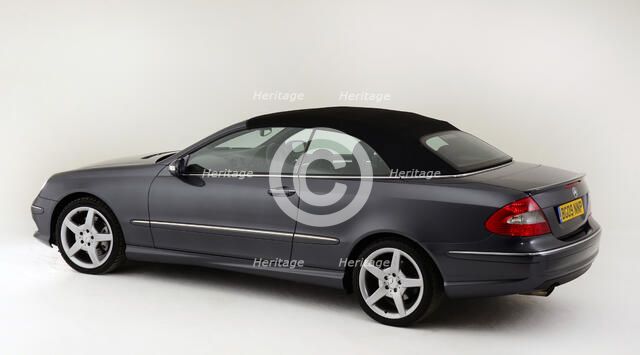 2009 Mercedes Benz CLK Cabriolet  Artist: Unknown.