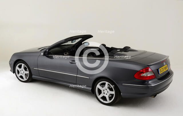 2009 Mercedes Benz CLK Cabriolet  Artist: Unknown.