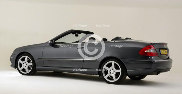 2009 Mercedes Benz CLK Cabriolet  Artist: Unknown.
