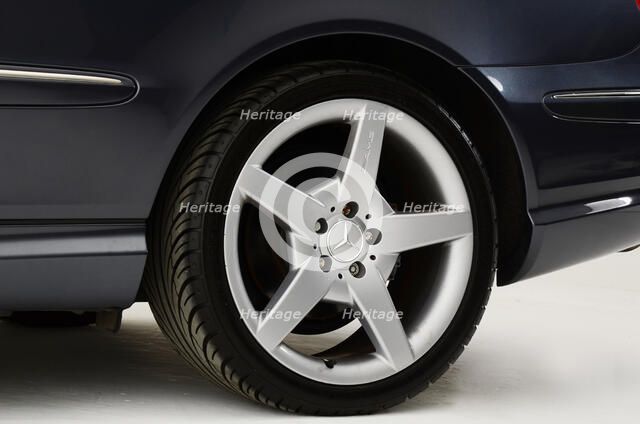 2009 Mercedes Benz CLK Cabriolet  Artist: Unknown.