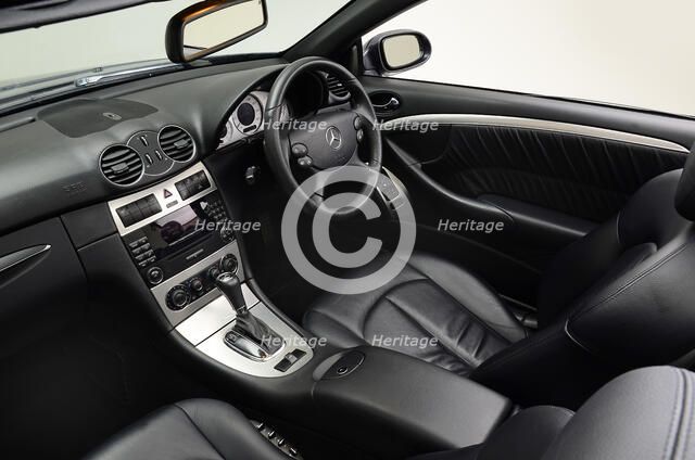 2009 Mercedes Benz CLK Cabriolet  Artist: Unknown.