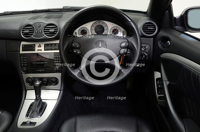 2009 Mercedes Benz CLK Cabriolet  Artist: Unknown.