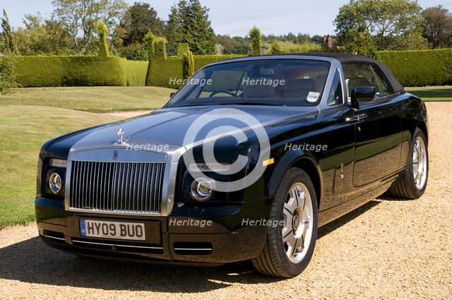 2009 Rolls Royce Phantom Drophead Coupe  Artist: Unknown.