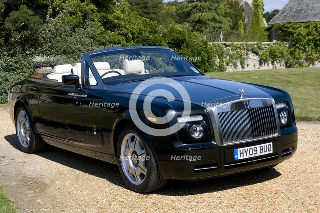 2009 Rolls Royce Phantom Drophead Coupe  Artist: Unknown.