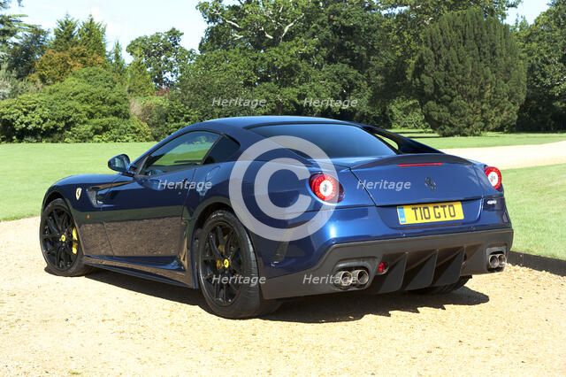 2010 Ferrari 599 GTO Artist: Unknown.