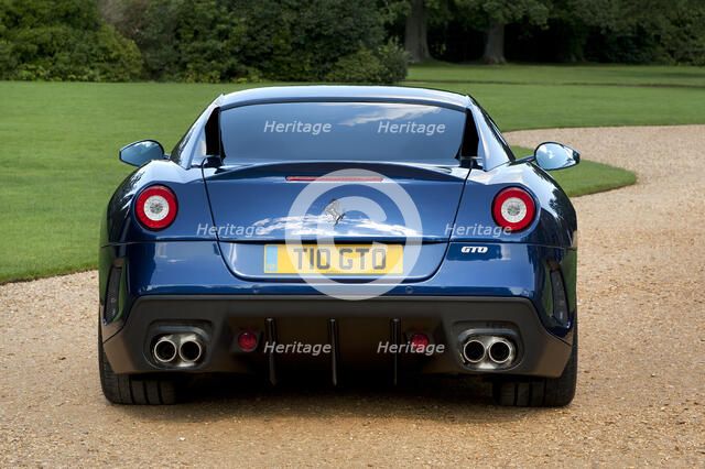 2010 Ferrari 599 GTO Artist: Unknown.