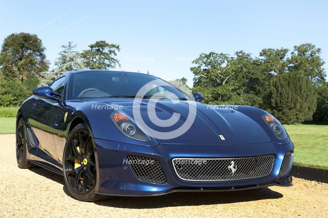 2010 Ferrari 599 GTO Artist: Unknown.