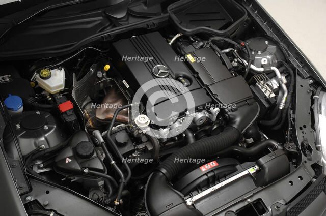 2010 Mercedes Benz SLK 200 Artist: Unknown.