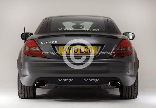 2010 Mercedes Benz SLK 200 Artist: Unknown.