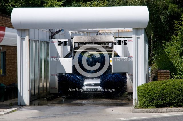 2011 Automated car-wash. Creator: Unknown.