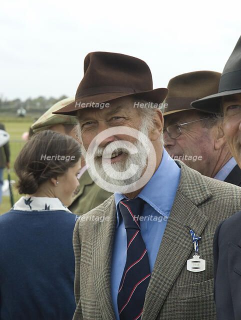 2011 Goodwood Revival Meeting, Prince Michael of Kent enjoys the attractions Artist: Unknown.
