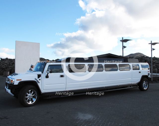 2011 Hummer stretched limousine. Creator: Unknown.