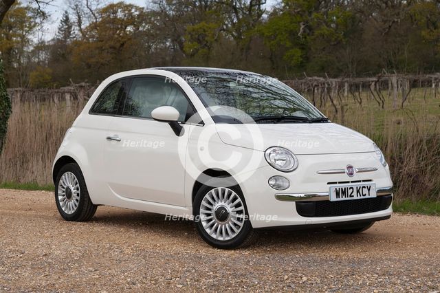 2012 Fiat 500. Creator: Unknown.