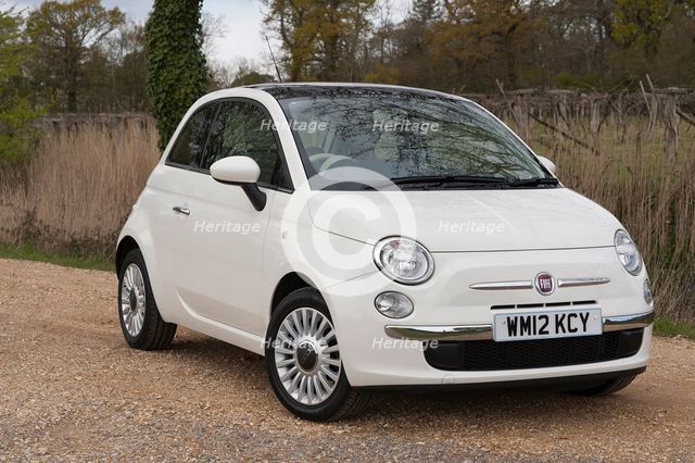2012 Fiat 500. Creator: Unknown.