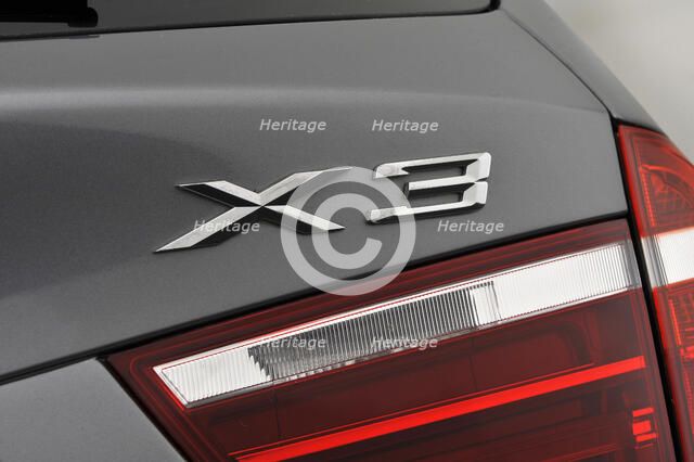 2013 BMW X3 Artist: Unknown.